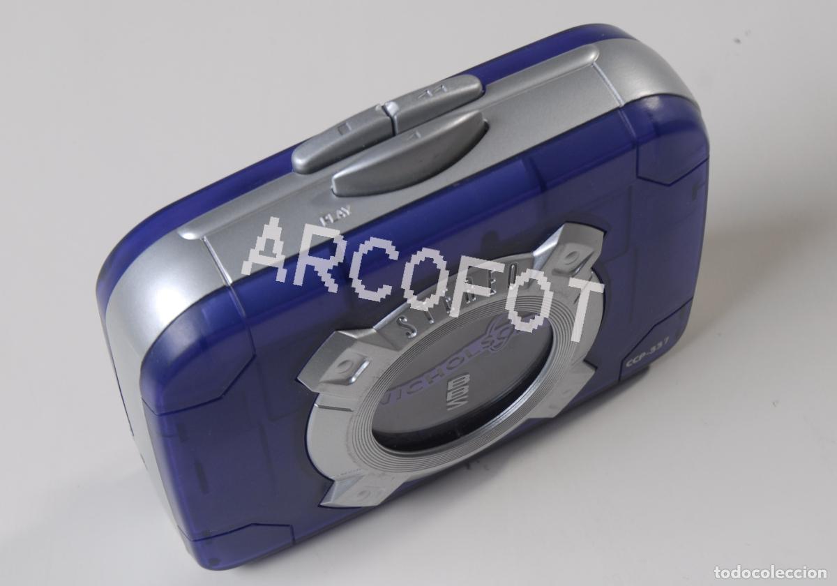 Radios antiguas: WALKMAN - NICHOLSON STEREO BBS - MODELO CCP-337 - FUNCIONA - Foto 2