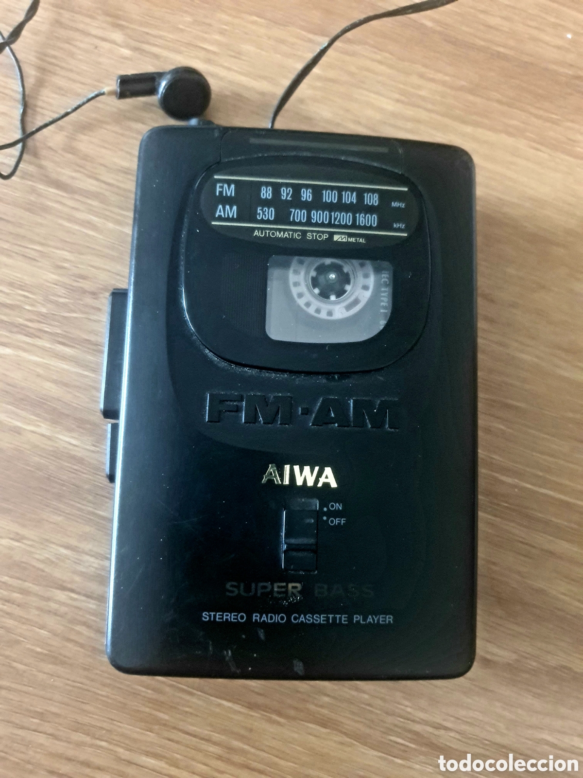 Radios antiguas: Walkman aiwa averiado - Foto 1