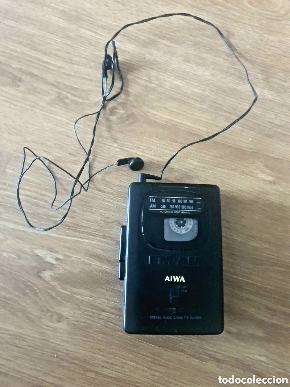 Radios antiguas: Walkman aiwa averiado - Foto 2
