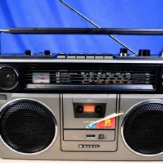 Radio antiche: RADIO CASSETTE SANYO M 9930K AÑO 1980