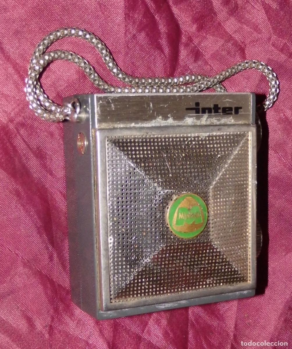 Radios antiguas: MICRO TRANSISTOR ESPA&Ntilde;OL INTER CON PUBLICIDAD DE MIRINDA - Foto 6