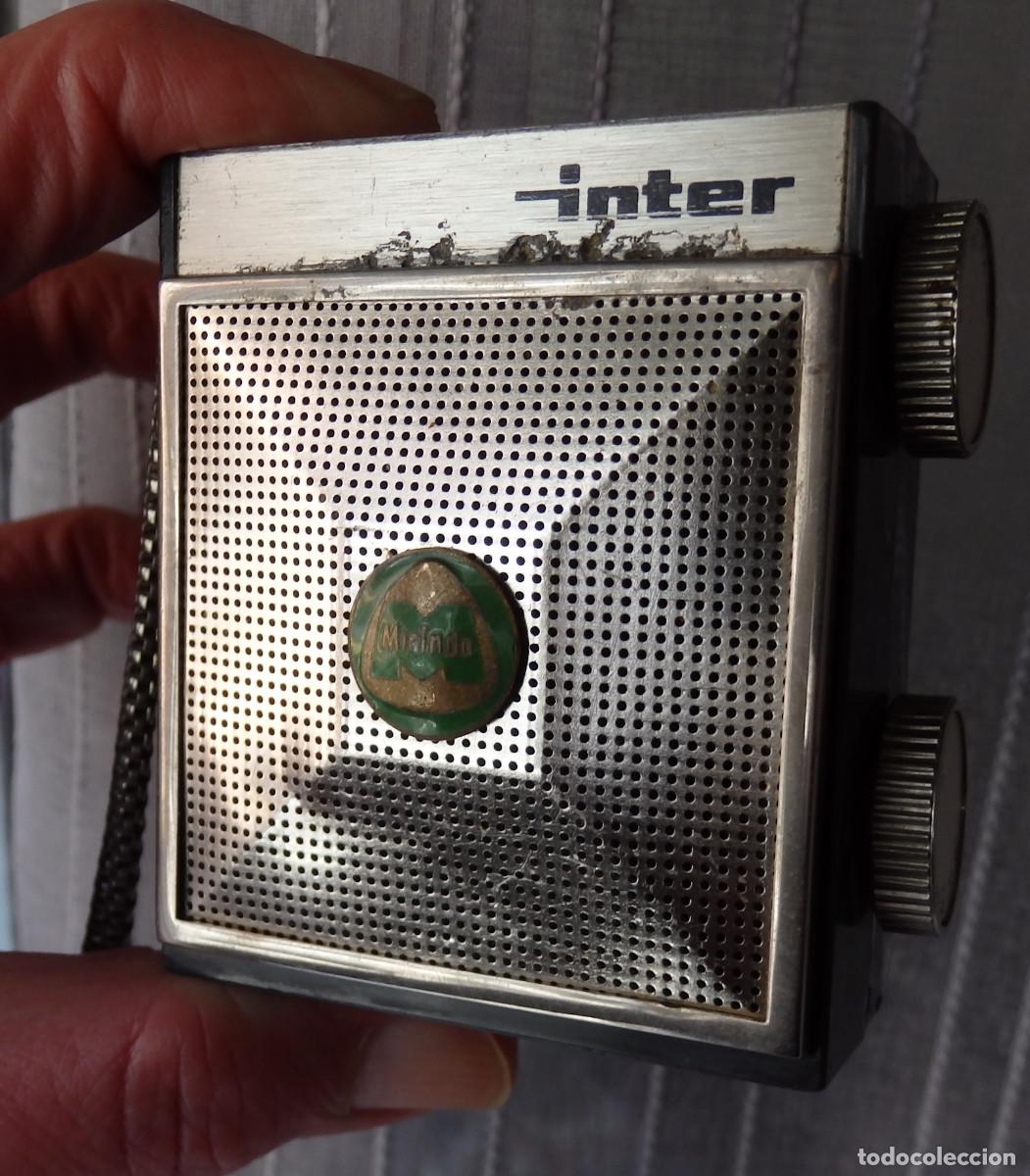 Radios antiguas: MICRO TRANSISTOR ESPA&Ntilde;OL INTER CON PUBLICIDAD DE MIRINDA - Foto 8