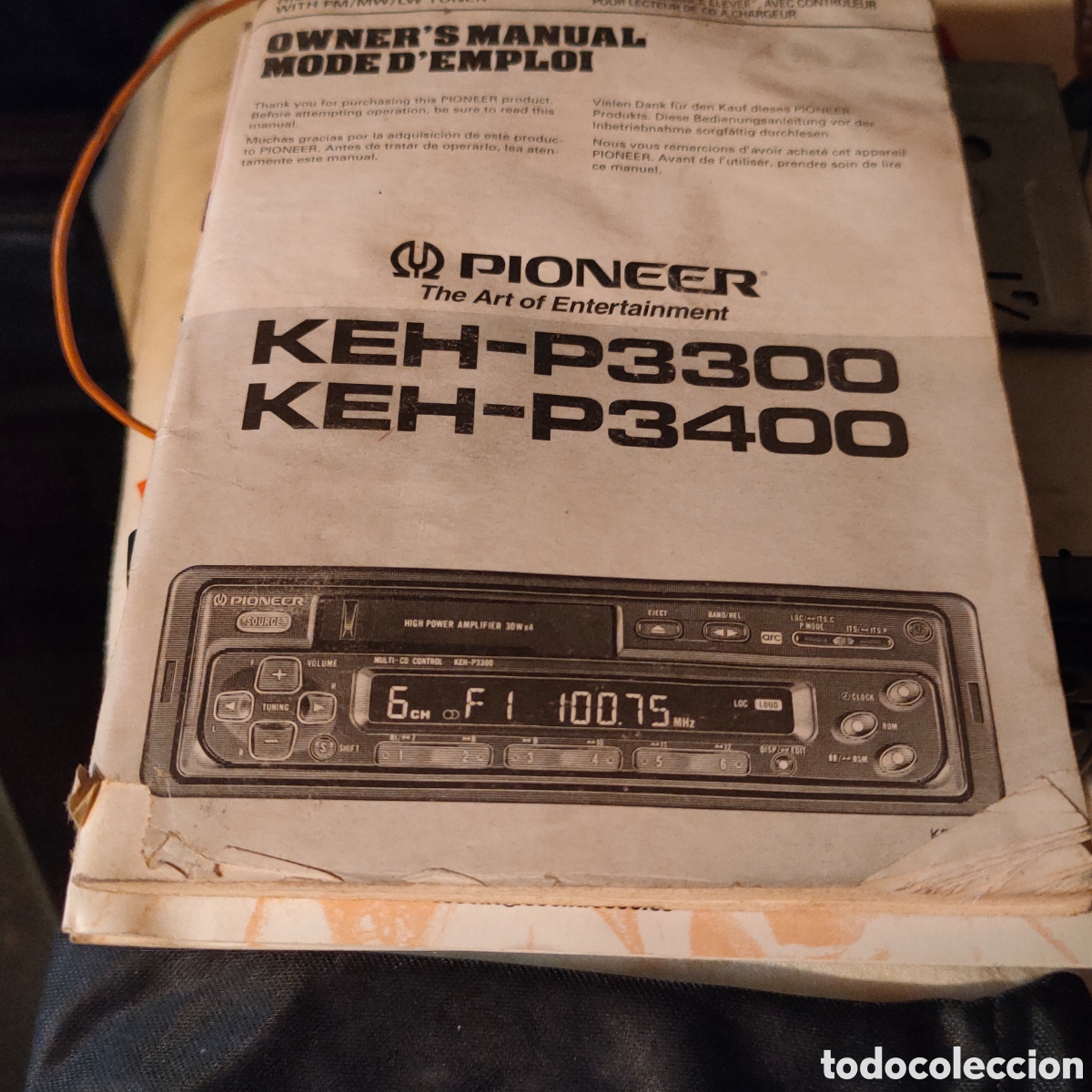 Radios antiguas: Pionner KEH-P3400 - Foto 3