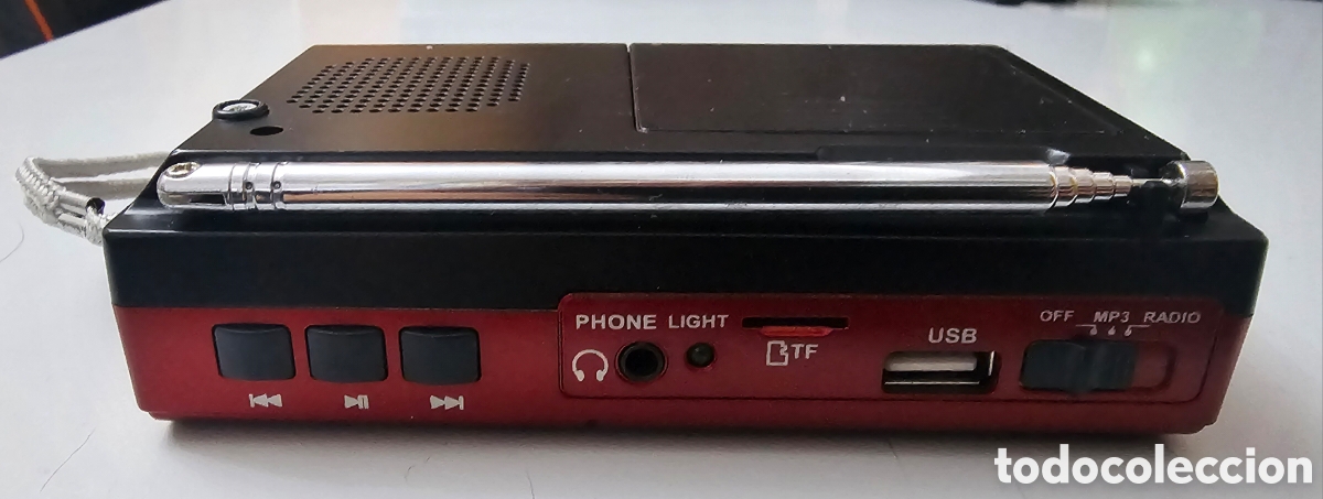 Radios antiguas: RADIO TRANSISTOR SHINE SH-8225R COMO NUEVO - Foto 4