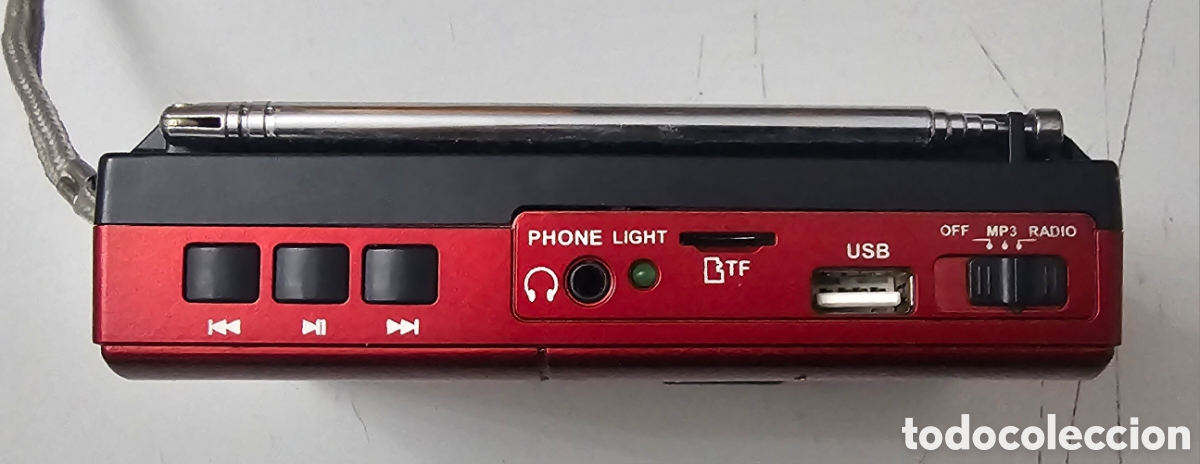 Radios antiguas: RADIO TRANSISTOR SHINE SH-8225R COMO NUEVO - Foto 7