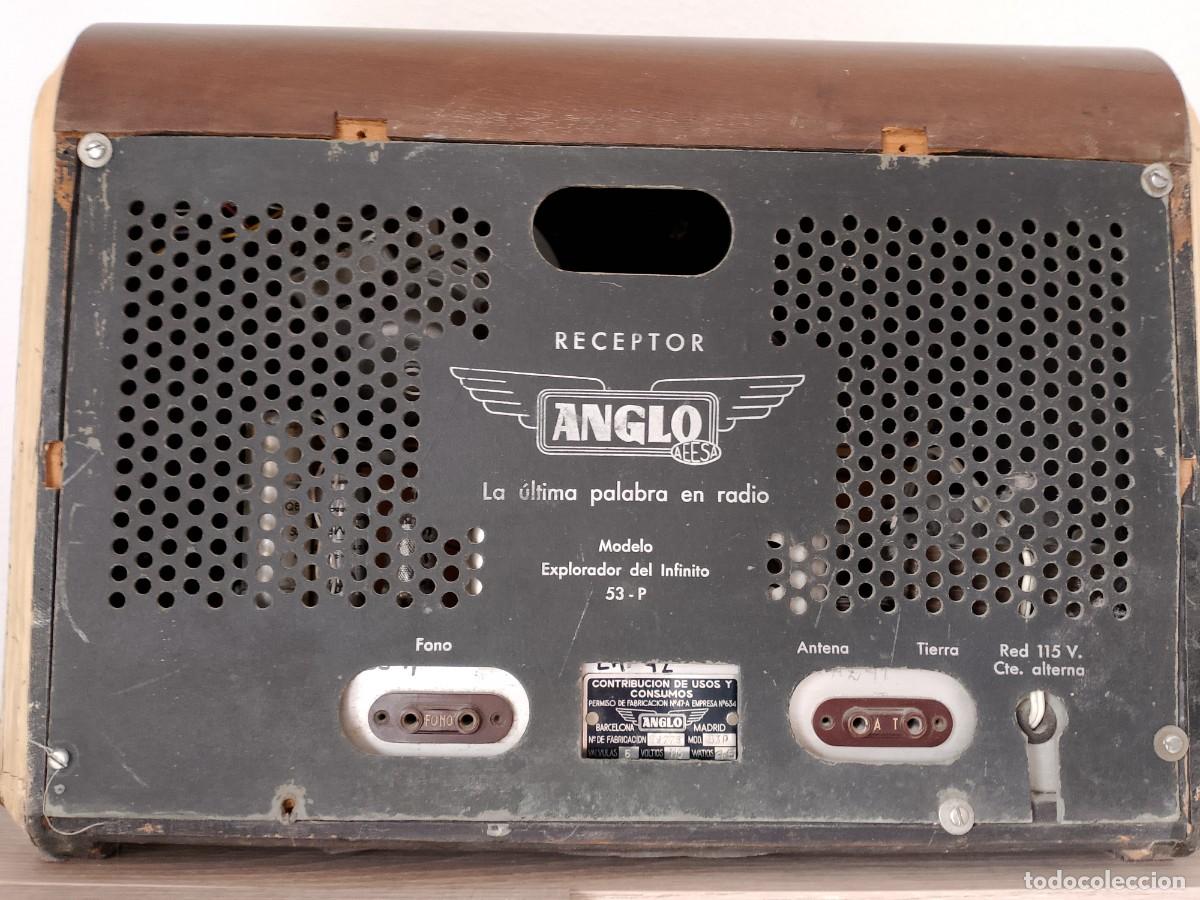 Radios antiguas: RADIO ANTIGUA DE MADERA A V&Aacute;LVULAS - Foto 6