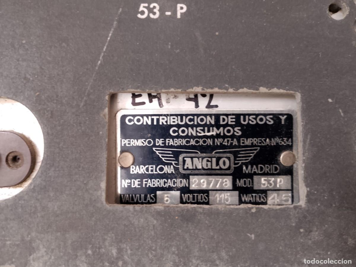 Radios antiguas: RADIO ANTIGUA DE MADERA A V&Aacute;LVULAS - Foto 7