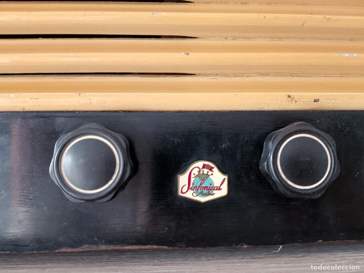 Radios antiguas: RADIO ANTIGUA DE MADERA A V&Aacute;LVULAS - Foto 5