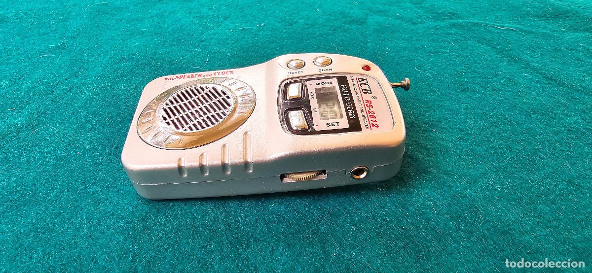 Radios antiguas: RADIO ECB RS-2612 WITH SPEAKER AND CLOCK - Foto 2