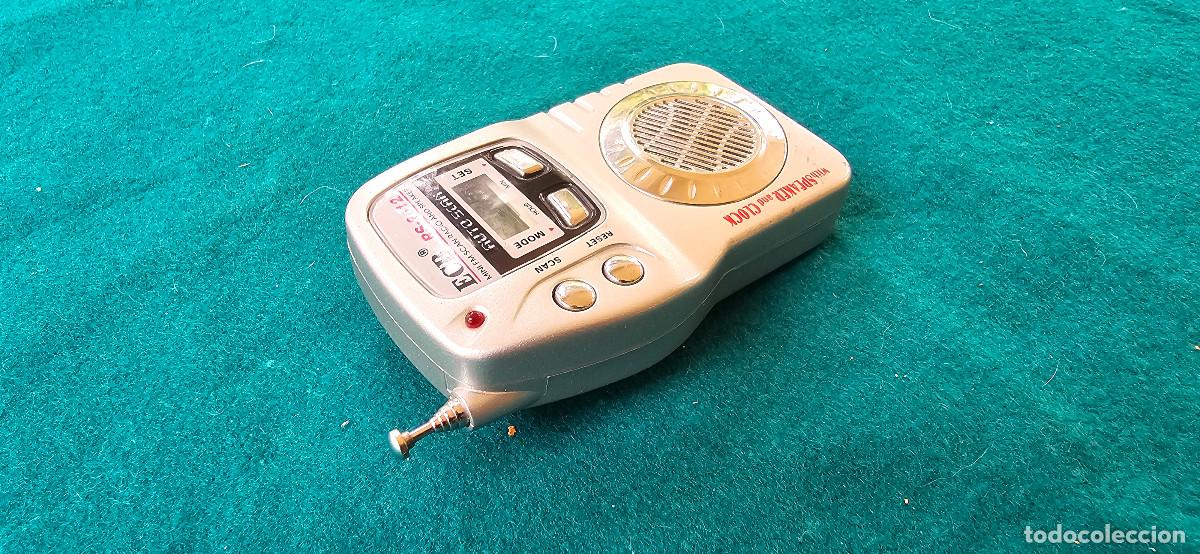 Radios antiguas: RADIO ECB RS-2612 WITH SPEAKER AND CLOCK - Foto 3