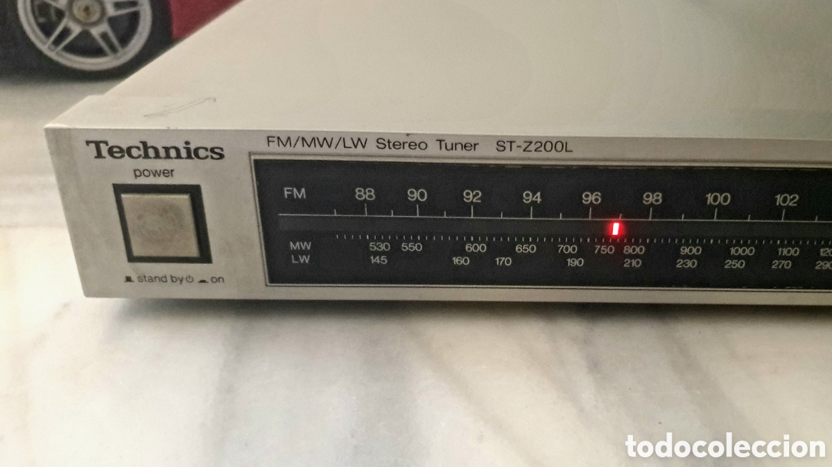 Radios antiguas: Sintonizador de radio TECHNICS ST-Z200 - Foto 2