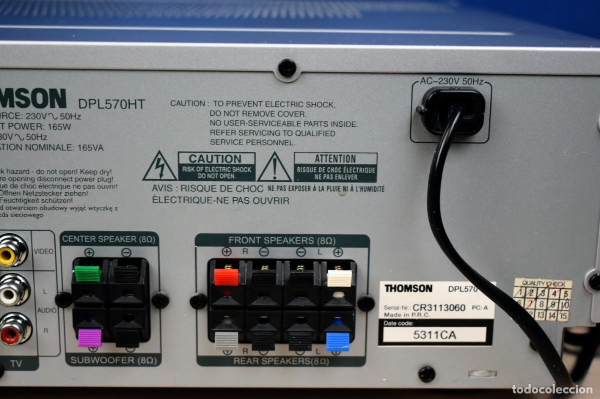 Radios antiguas: Amplificador sintonizador Thomson DPL-570_HT - Foto 11