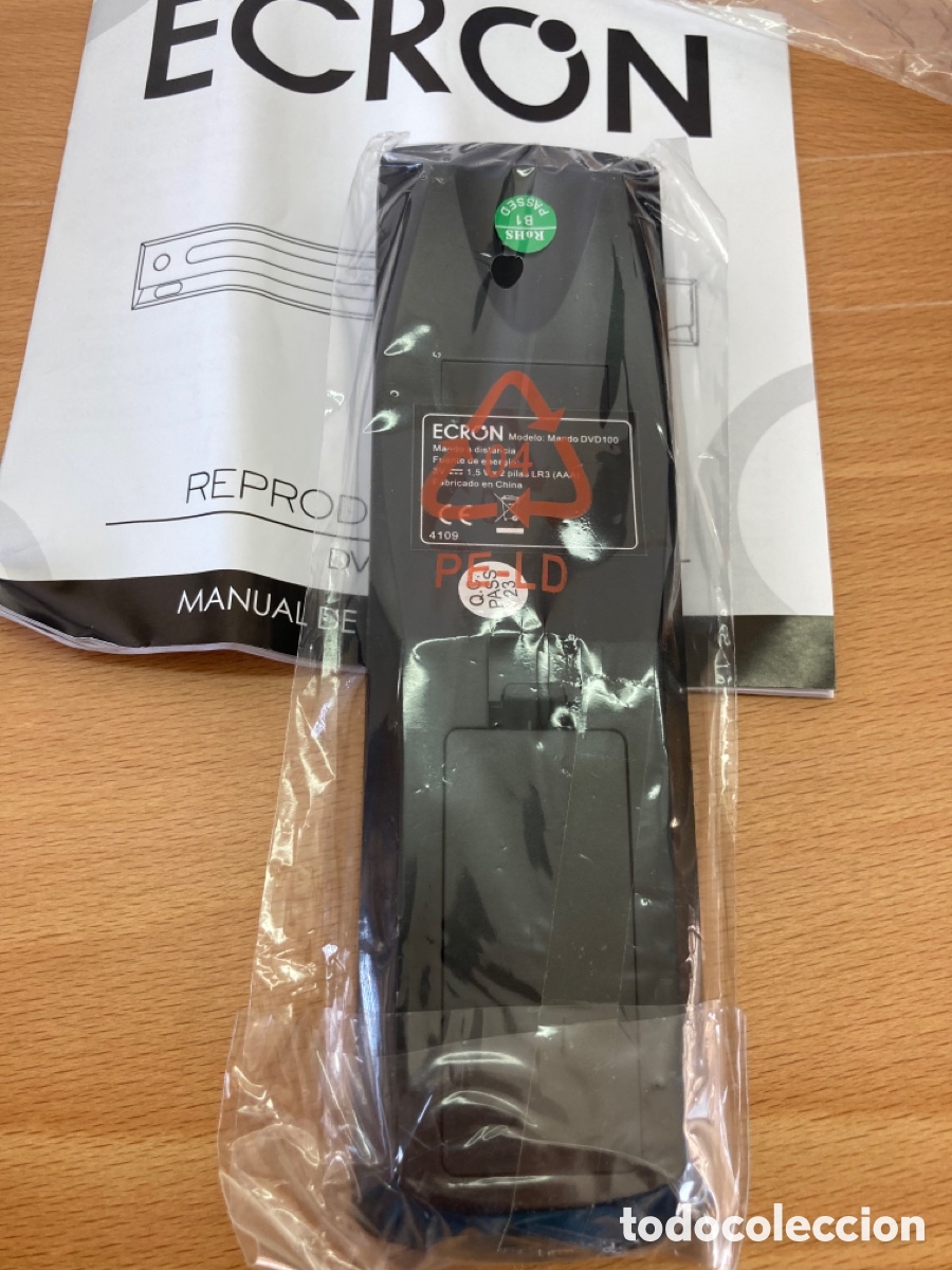 Radios antiguas: MANDO A DISTANCIA DVD ECRON - NUEVO A ESTRENAR - - Foto 2