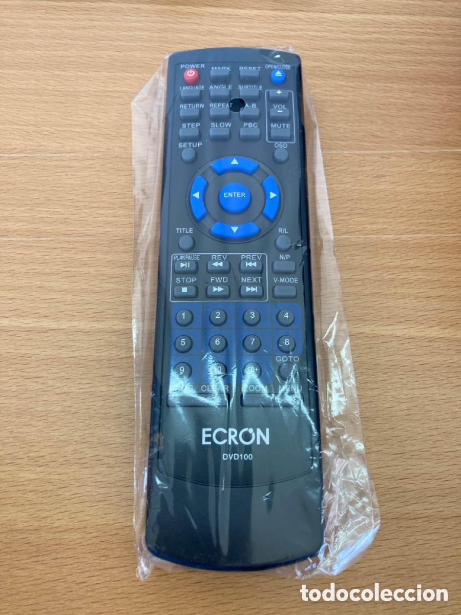 Radios antiguas: MANDO A DISTANCIA DVD ECRON - NUEVO A ESTRENAR - - Foto 1