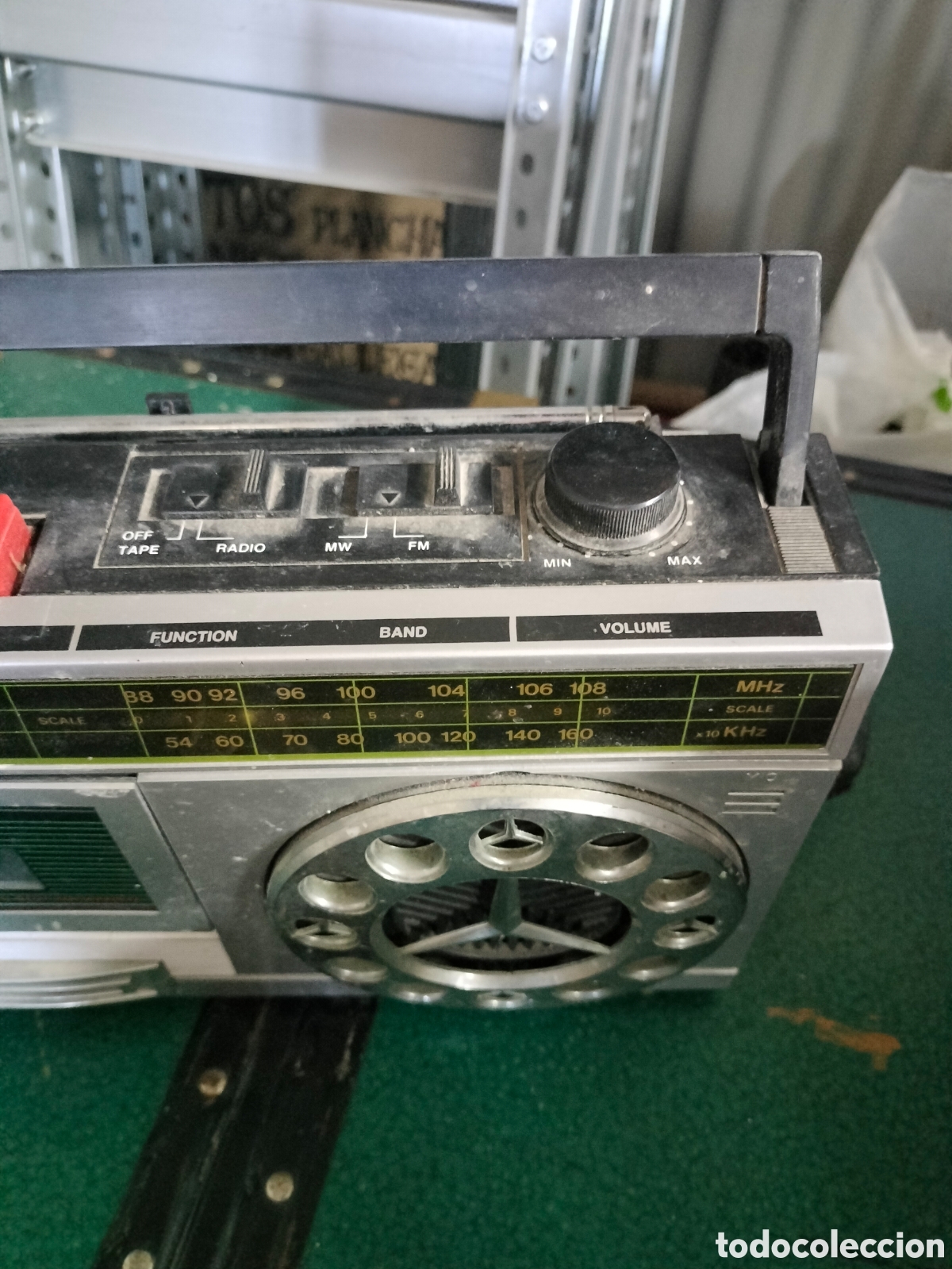 Radios antiguas: Radio cassette internacional mercedez. Rara de ver. - Foto 3