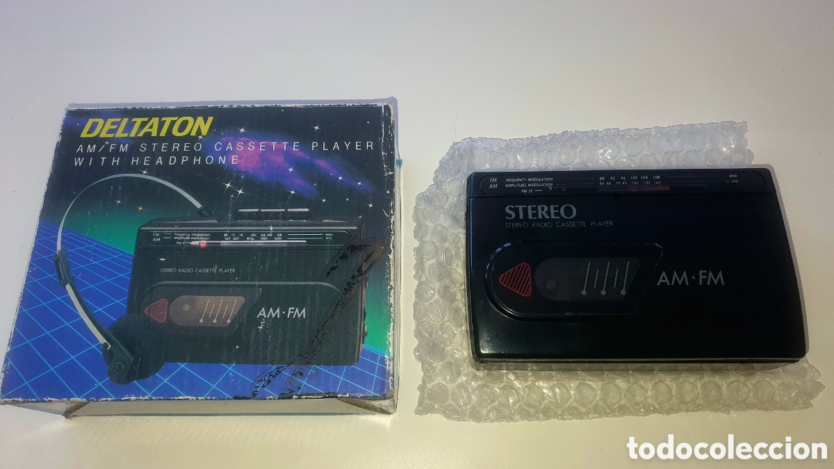 Radios antiguas: walkman radio deltaton funciona perfectamente - Foto 2