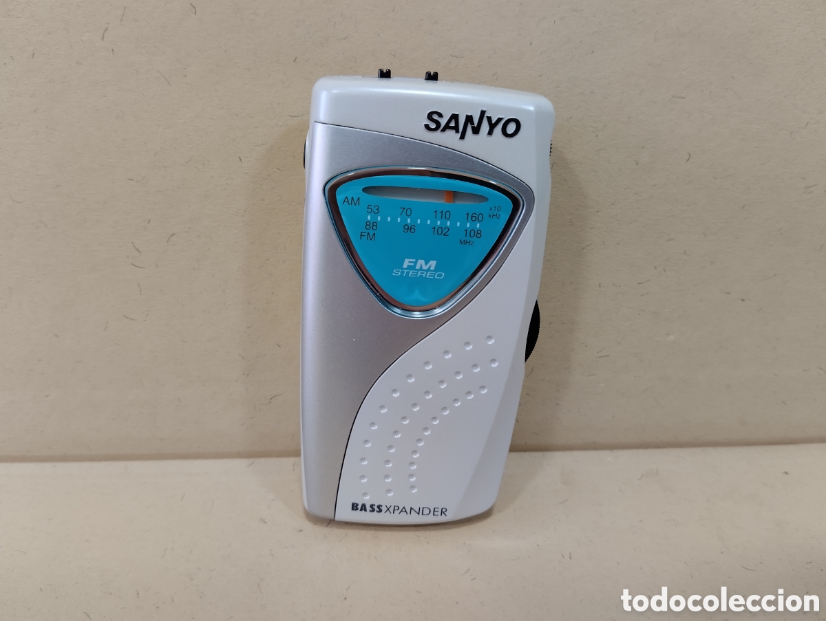 radio transistor sanyo rp 888 sl bassxpander fm - Compra venta en todocoleccion