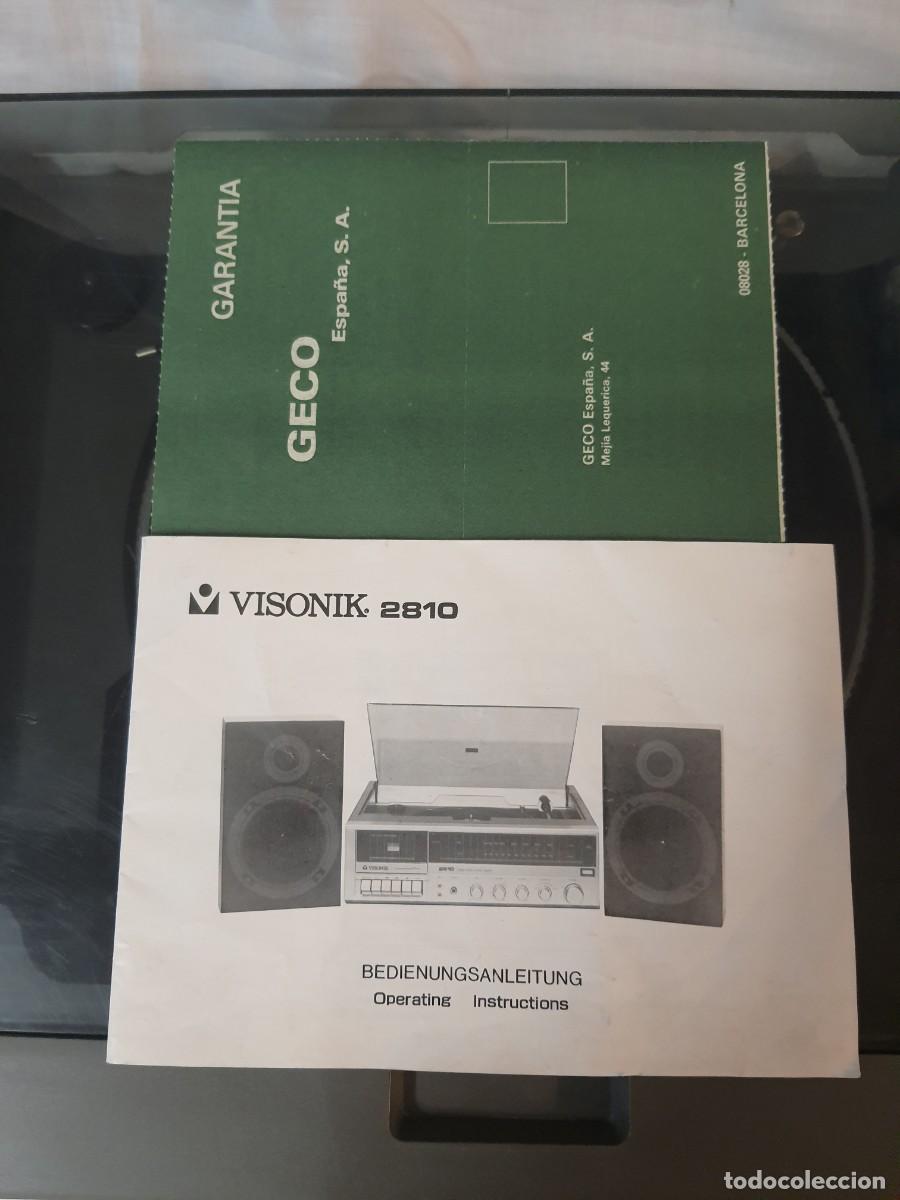 Radios antiguas: VISONIK 2810 - Foto 7