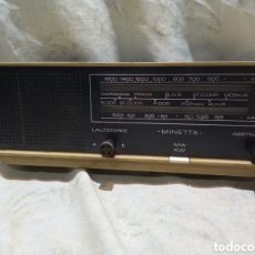 Radios antiguas: ANTIGUA RADIO ALEMANA MARCA MINETTA 0101.02