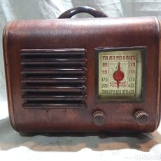 Radios antiguas: RADIO GENERAL TELEVISION DE MADERA