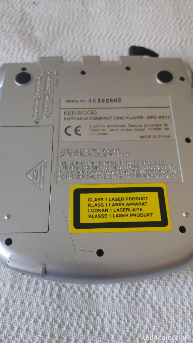 Radios antiguas: DISCMAN KENWOOD DPC-X517 - Foto 9