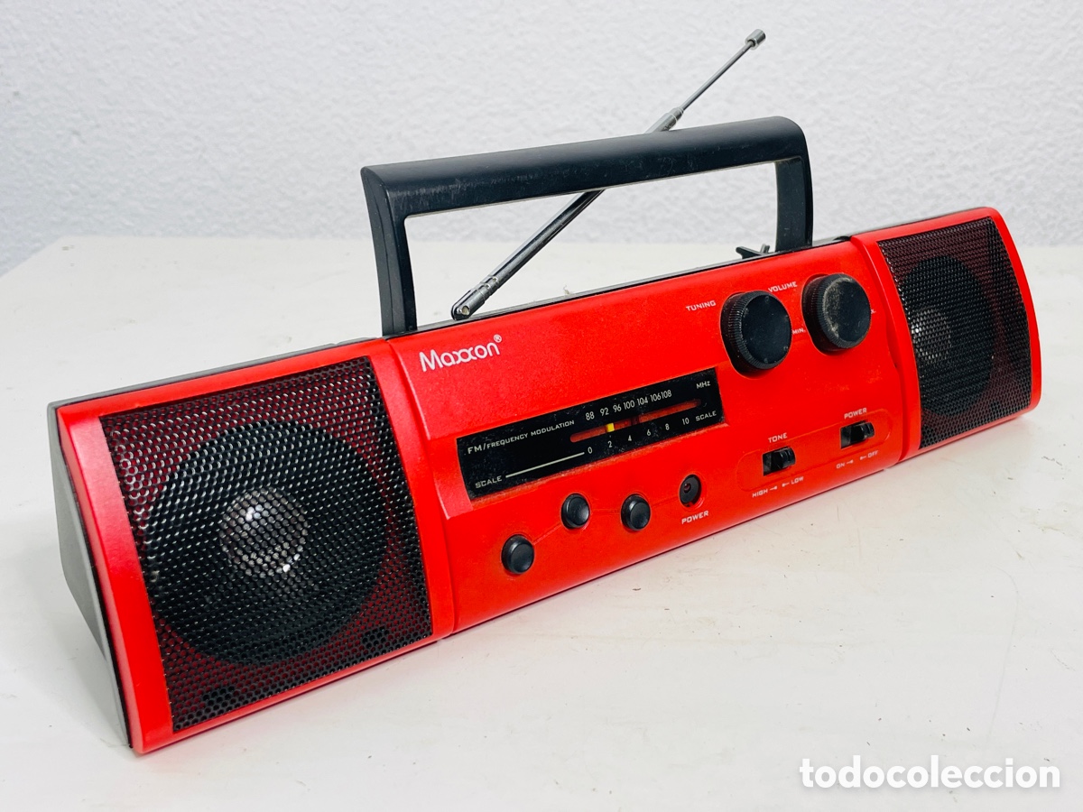 Radios antiguas: Maxxon Radio Pop Vintage - Foto 5