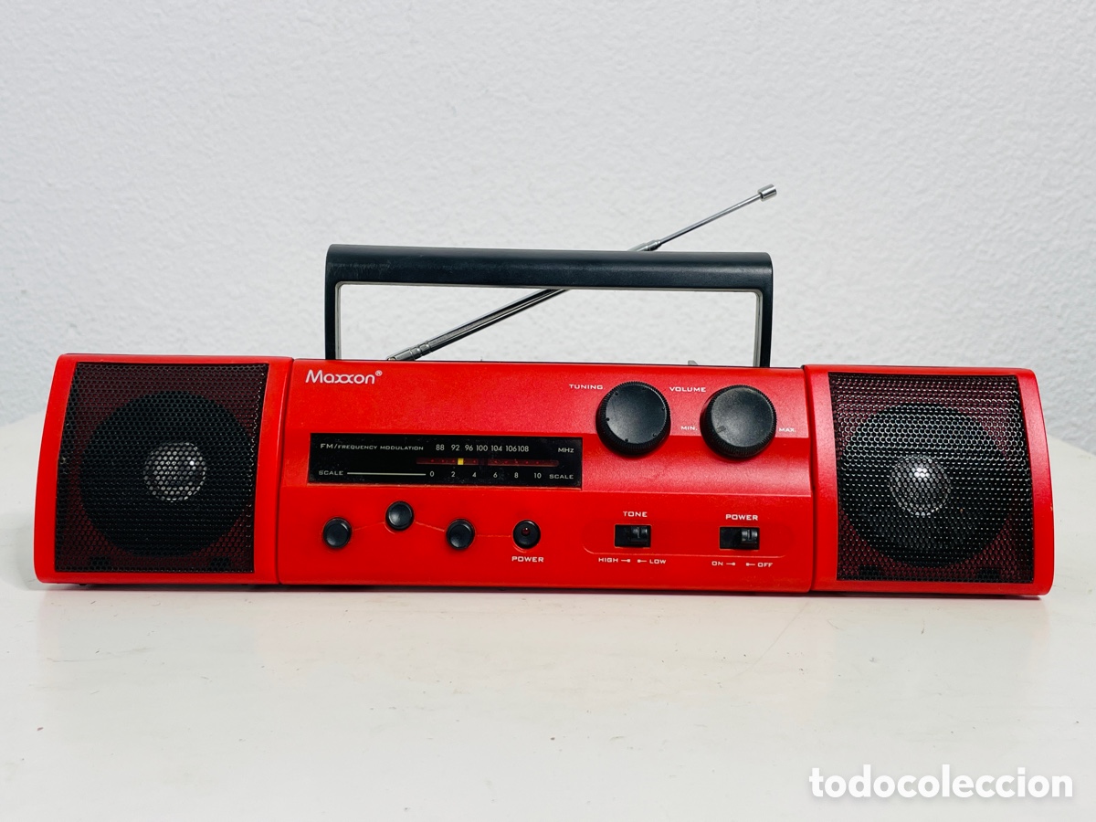 Radios antiguas: Maxxon Radio Pop Vintage - Foto 6