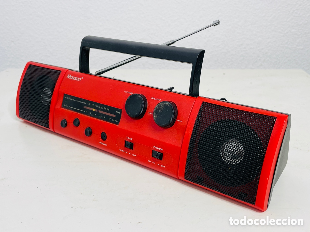 Radios antiguas: Maxxon Radio Pop Vintage - Foto 7
