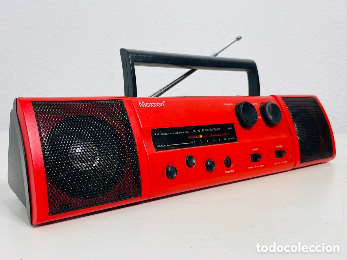 Radios antiguas: Maxxon Radio Pop Vintage - Foto 1