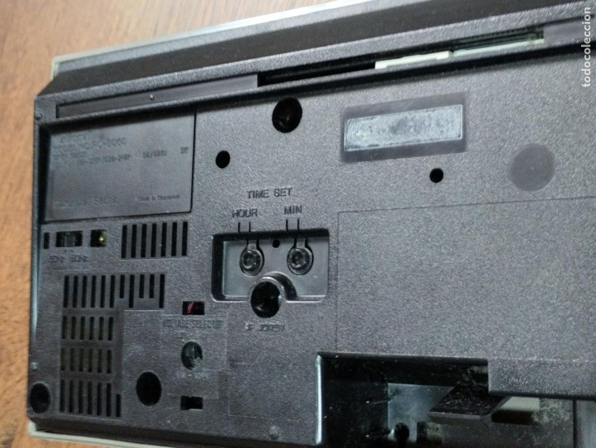 Radios antiguas: radio despertador marca National - Foto 10