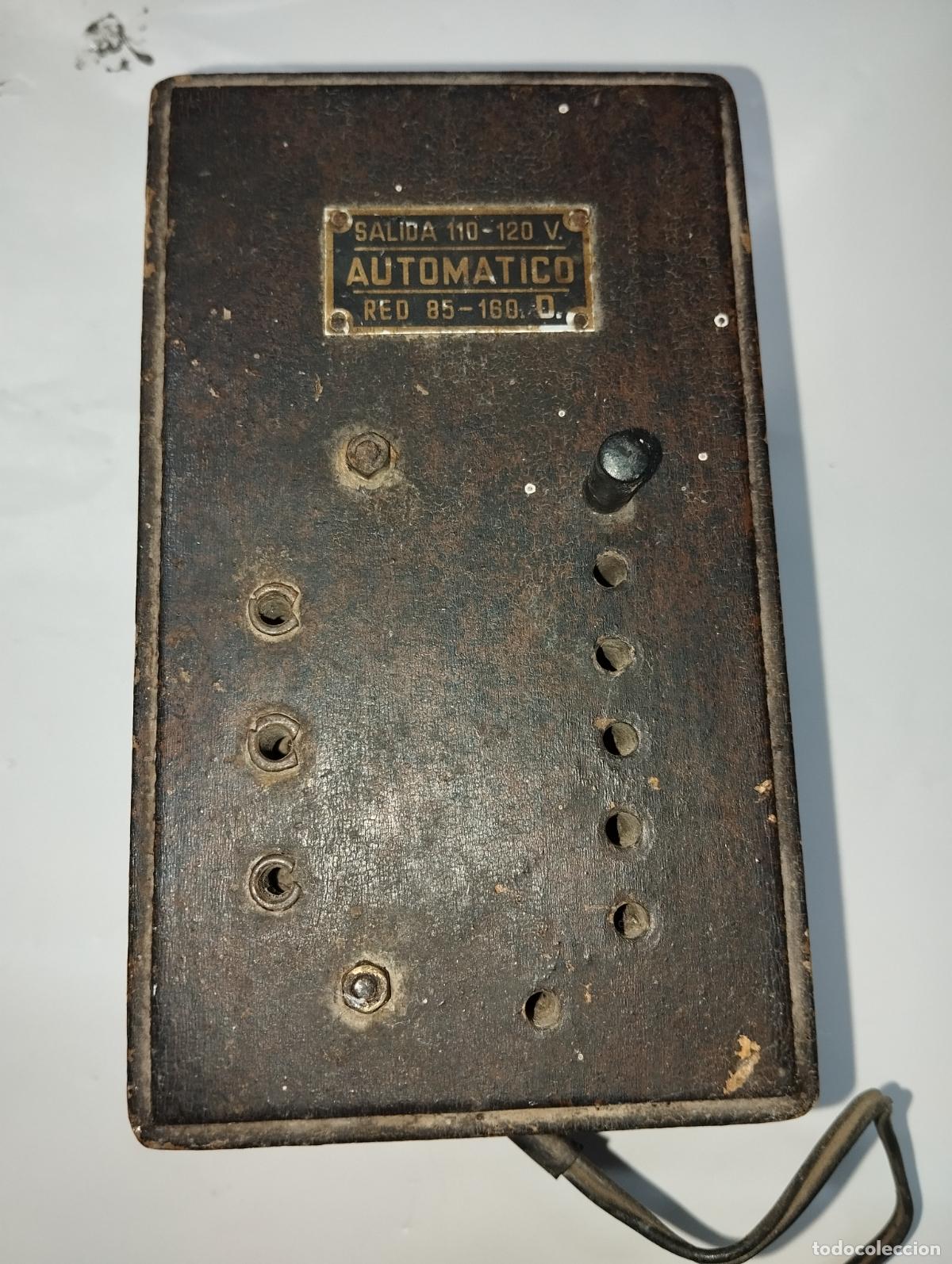 Radios antiguas: ELEVADOR TRANSFORMADOR DCA PARA RADIO DE V&Aacute;LVULAS - Foto 4
