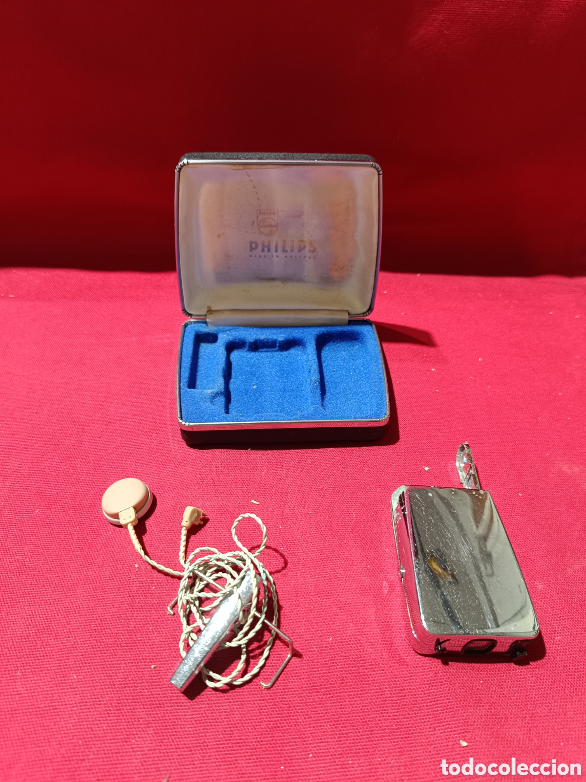 Radios antiguas: Antiguo sonotone PHILIPS para reparar o piezas - Foto 1