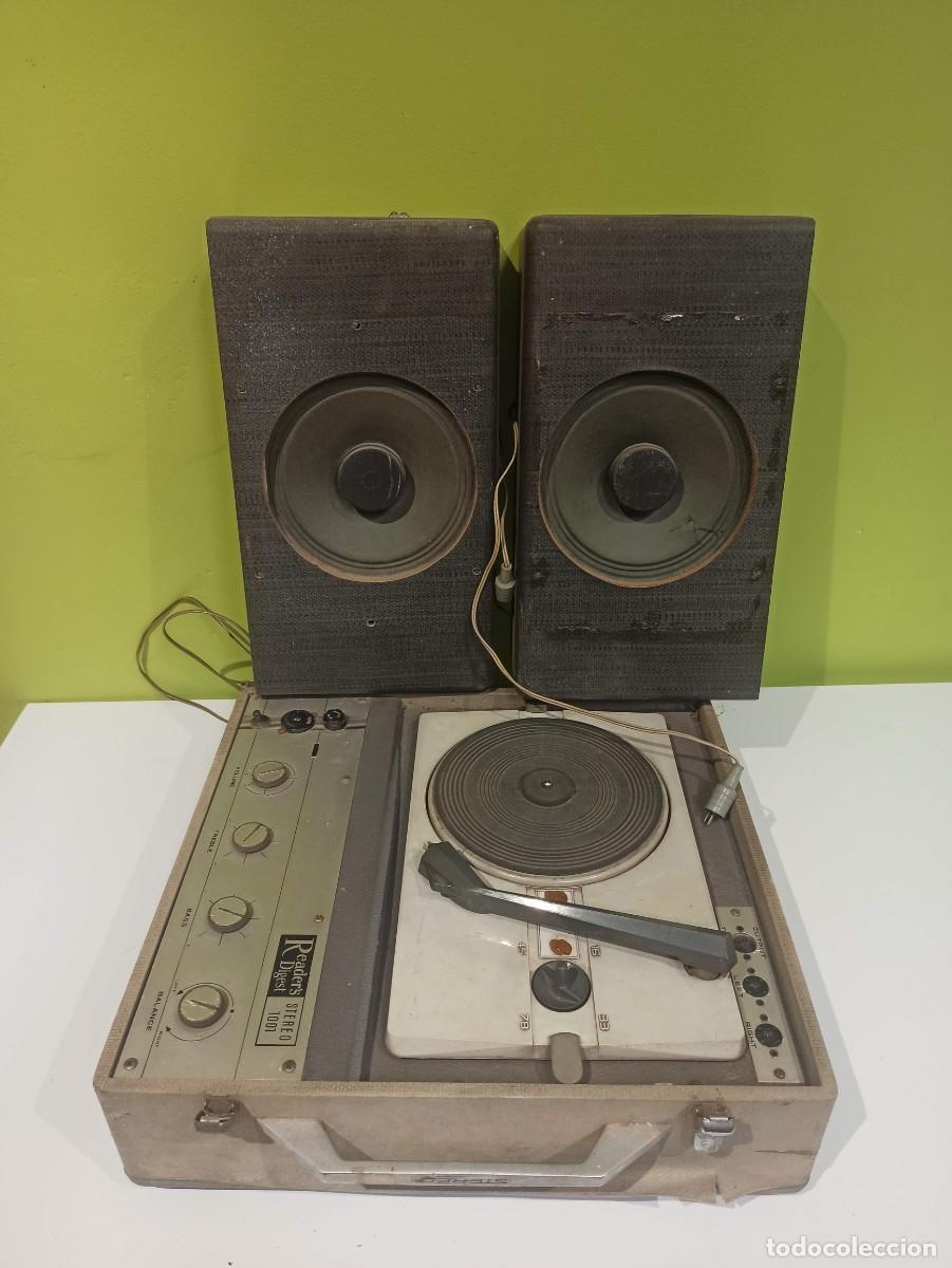 Radios antiguas: Tocadiscos Readers Digest Stereo 1001 - Foto 1