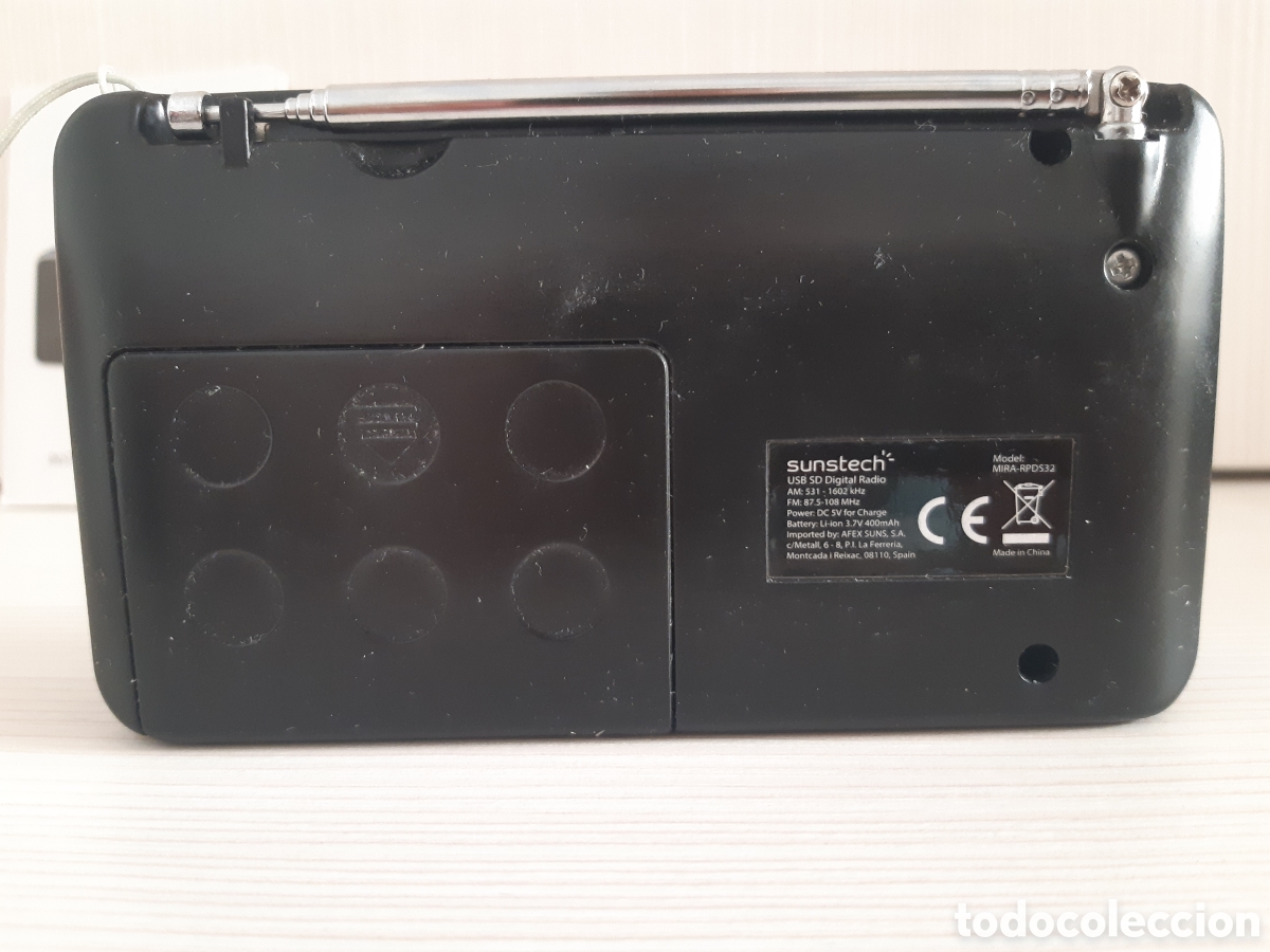 Radios antiguas: Radio digital USB SD. Sunstech - Foto 4
