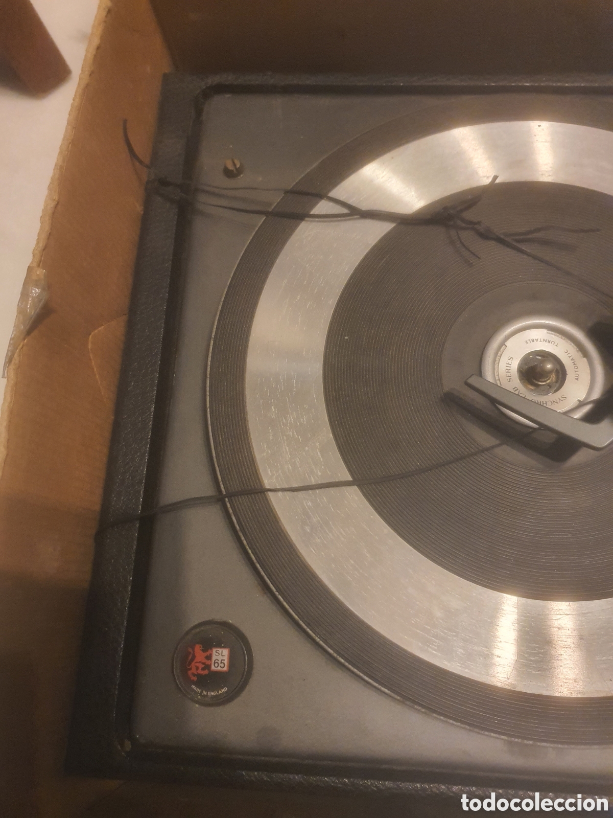 Radios antiguas: Tocadisco Garrard 65 para piezas - Foto 4