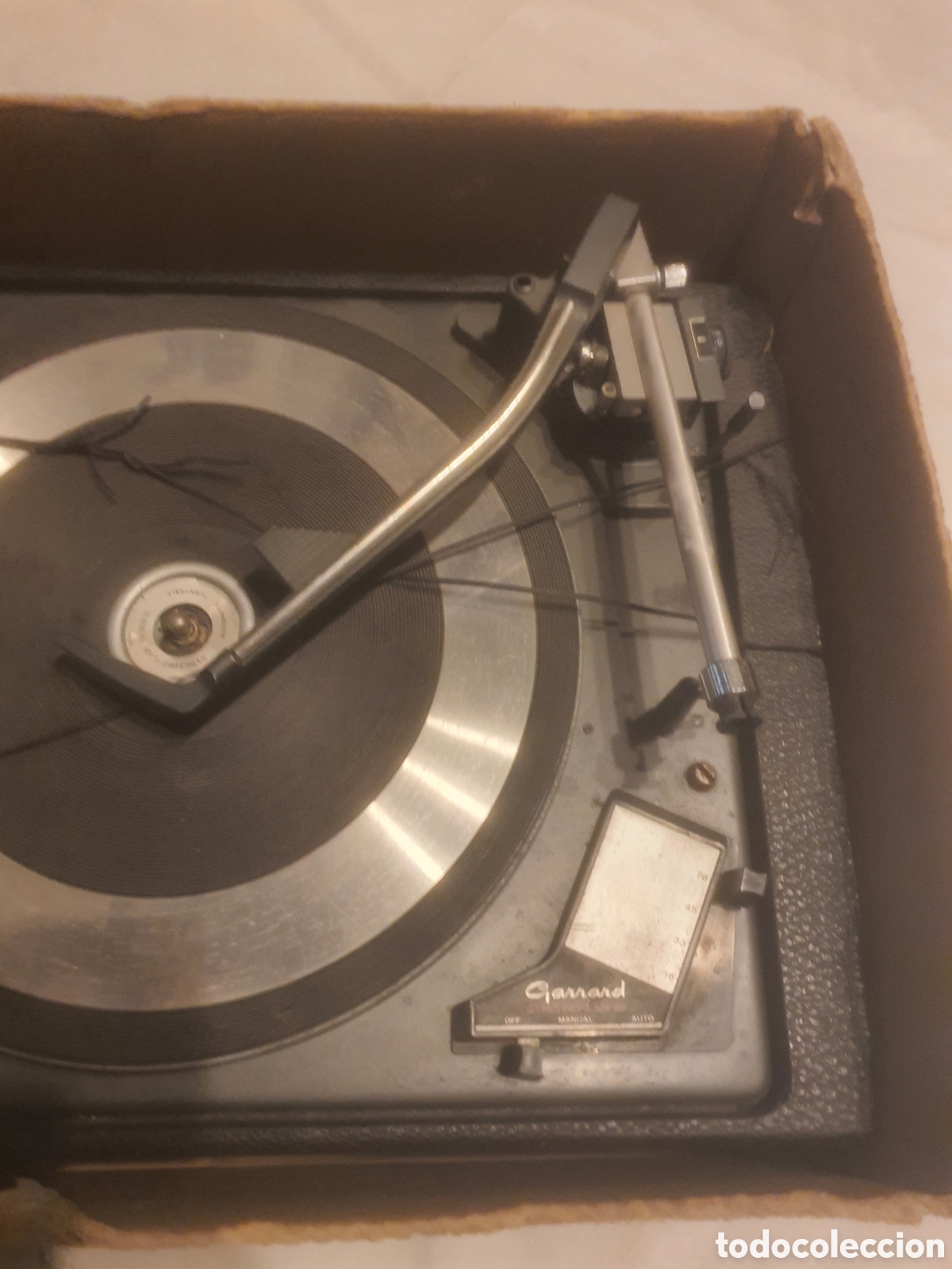Radios antiguas: Tocadisco Garrard 65 para piezas - Foto 5