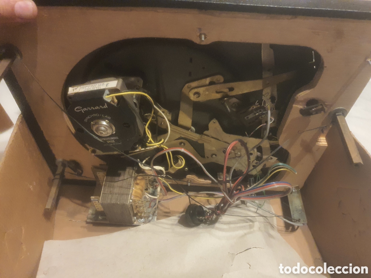 Radios antiguas: Tocadisco Garrard 65 para piezas - Foto 6