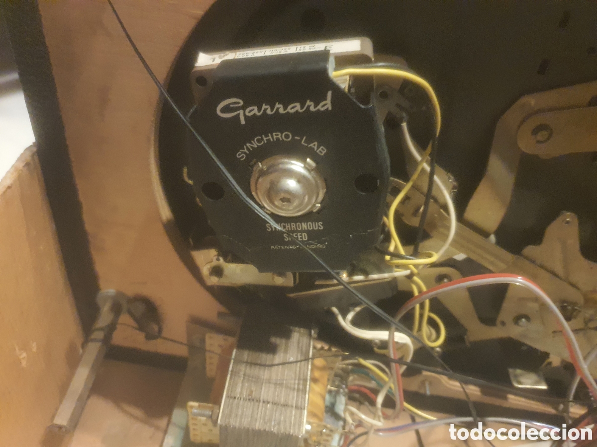 Radios antiguas: Tocadisco Garrard 65 para piezas - Foto 7