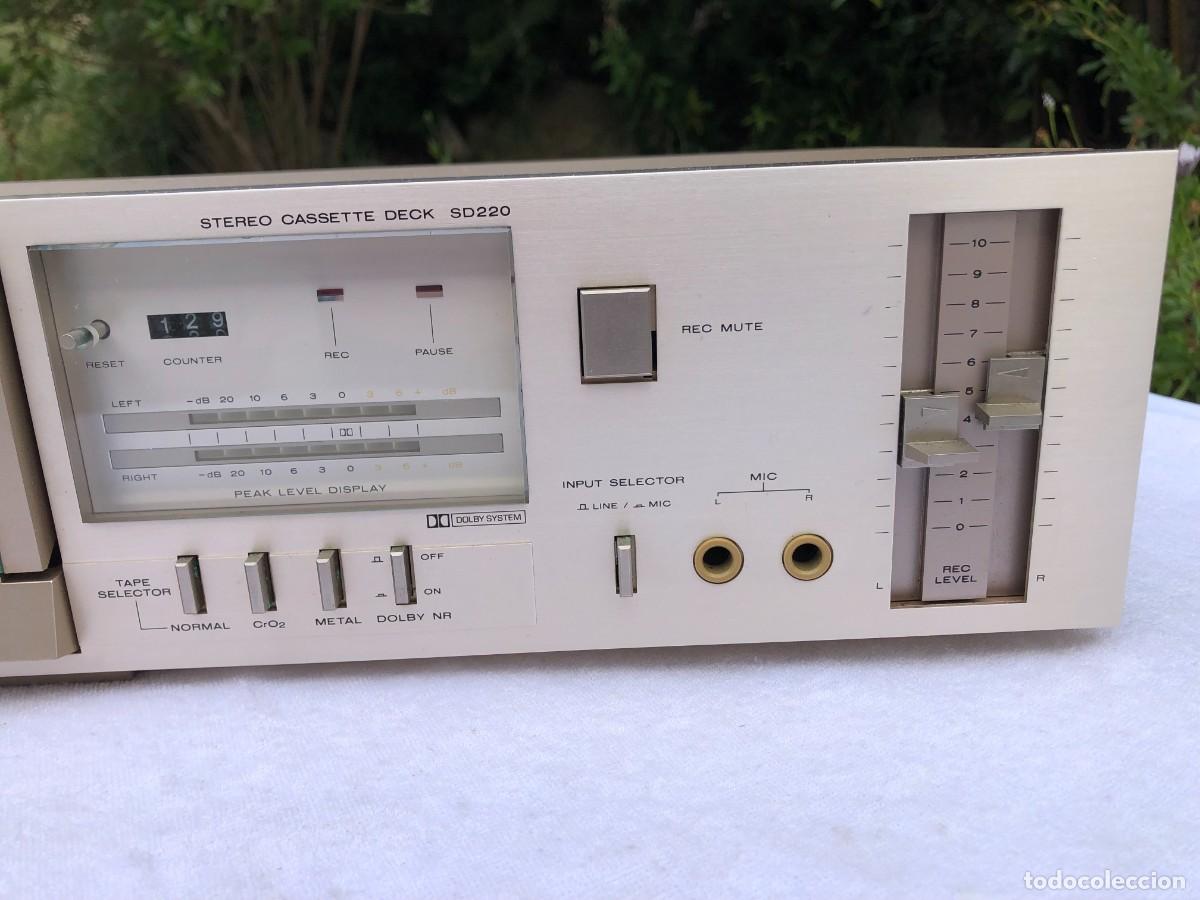 Radios antiguas: MARANTZ STEREO CASETTE SD 220 / FUNCIONANDO / VER DESCRIPCION - Foto 3