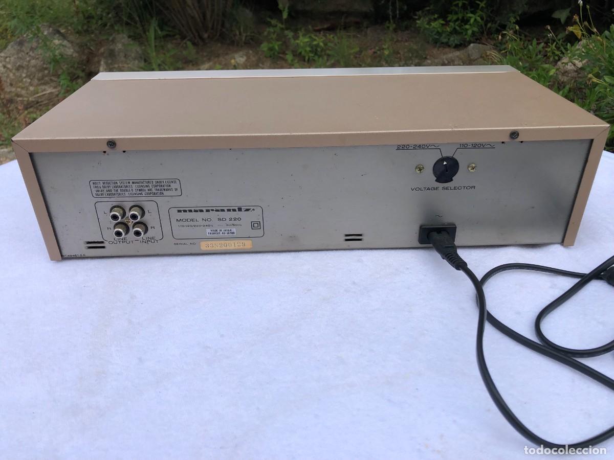 Radios antiguas: MARANTZ STEREO CASETTE SD 220 / FUNCIONANDO / VER DESCRIPCION - Foto 4