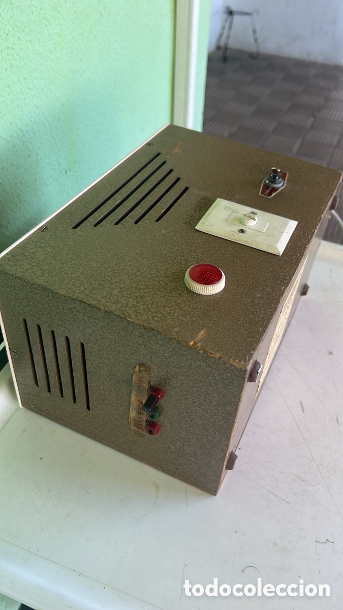 Radios antiguas: ESTABILIZADOR AUTOM&Aacute;TICO ALSAN - Foto 3
