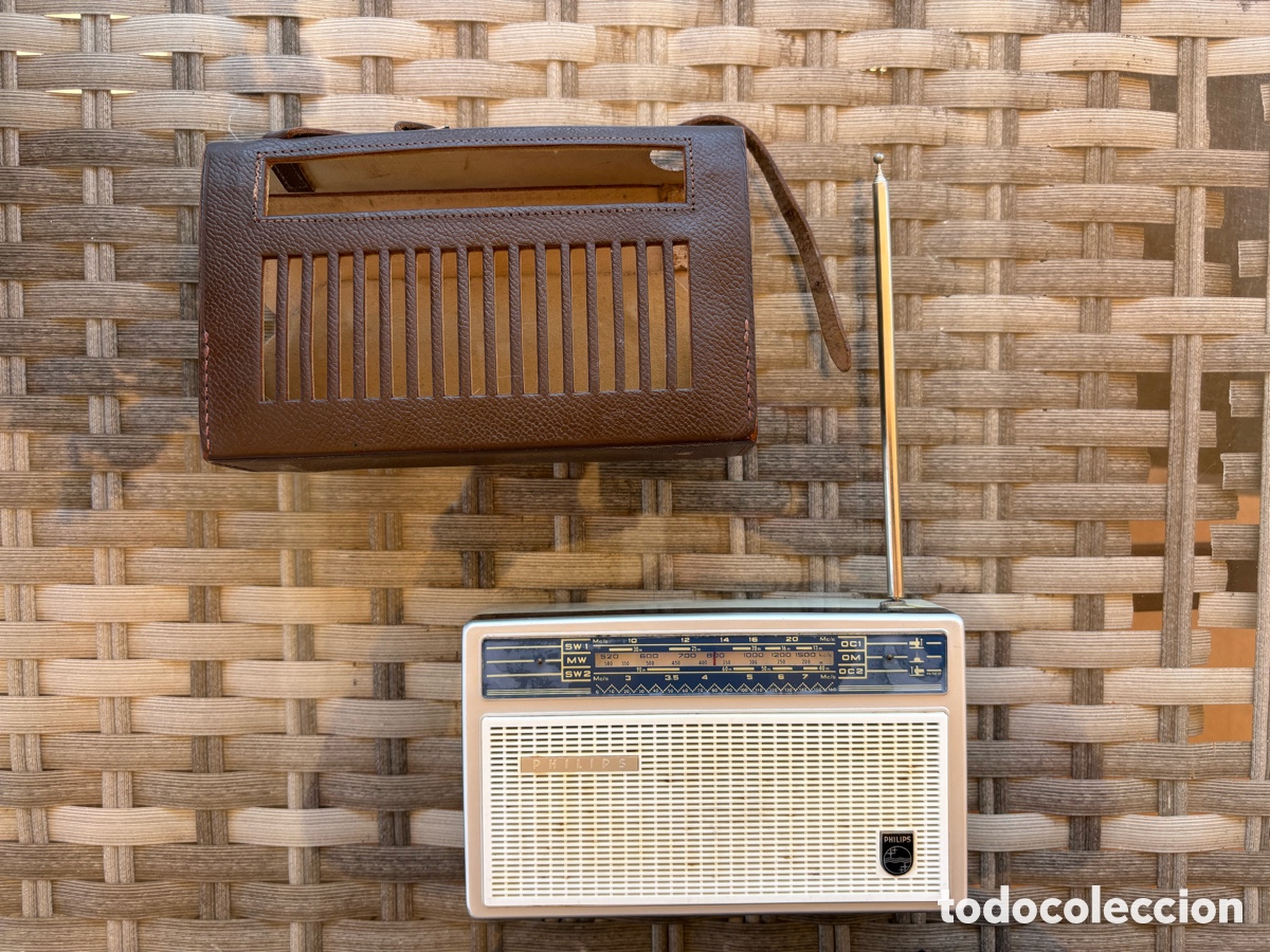 Radios antiguas: Radio portable OM/OC Philips PK 937 37 - Foto 5