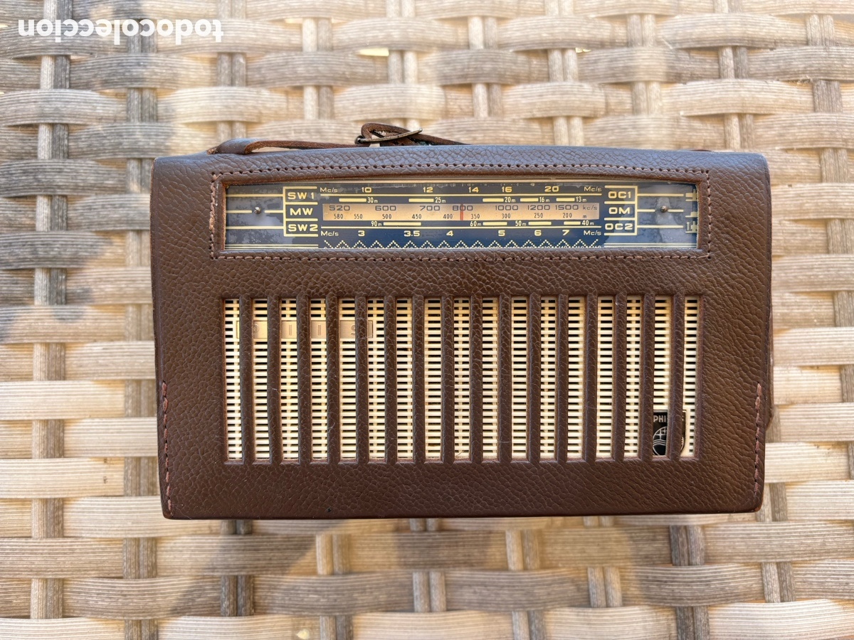 Radios antiguas: Radio portable OM/OC Philips PK 937 37 - Foto 7