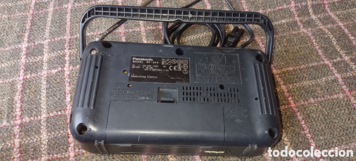 Radios antiguas: Transistor Panasonic RF 544 a&ntilde;os 80 funcionando - Foto 3