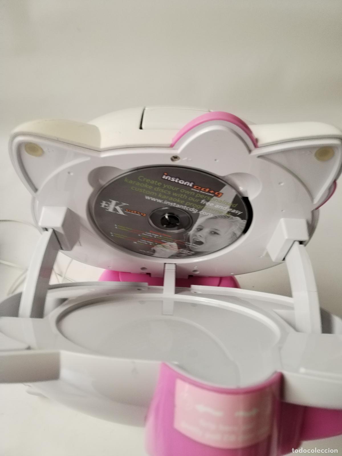 Radios antiguas: cd - cdg Hello Kitty Karaoke System with LED Light Show kt 2007 - Foto 2