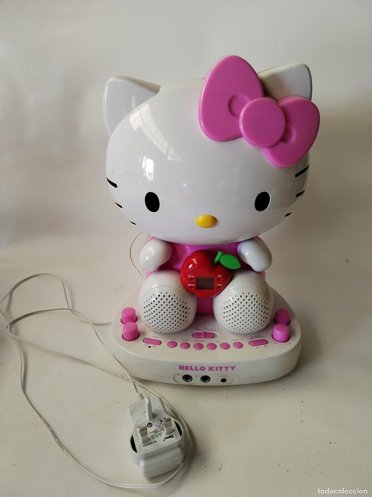 Radios antiguas: cd - cdg Hello Kitty Karaoke System with LED Light Show kt 2007 - Foto 5