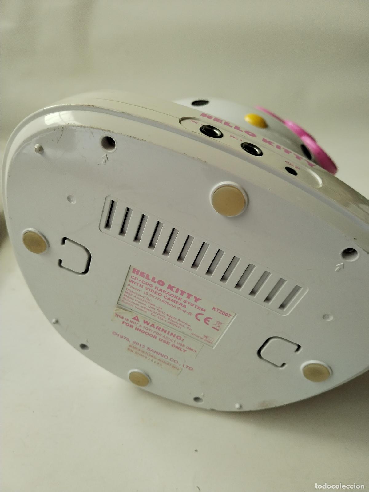 Radios antiguas: cd - cdg Hello Kitty Karaoke System with LED Light Show kt 2007 - Foto 6
