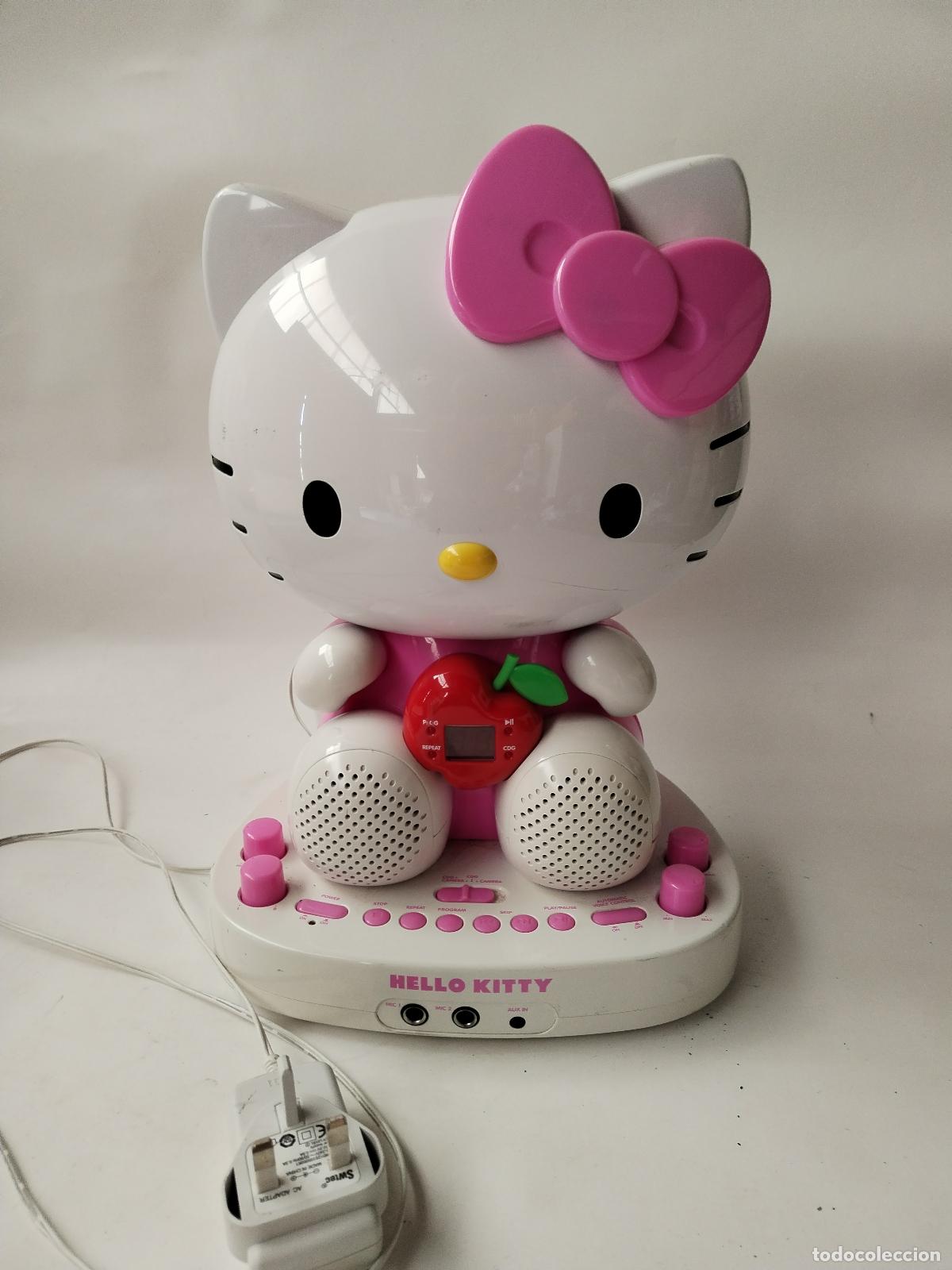 Radios antiguas: cd - cdg Hello Kitty Karaoke System with LED Light Show kt 2007 - Foto 1