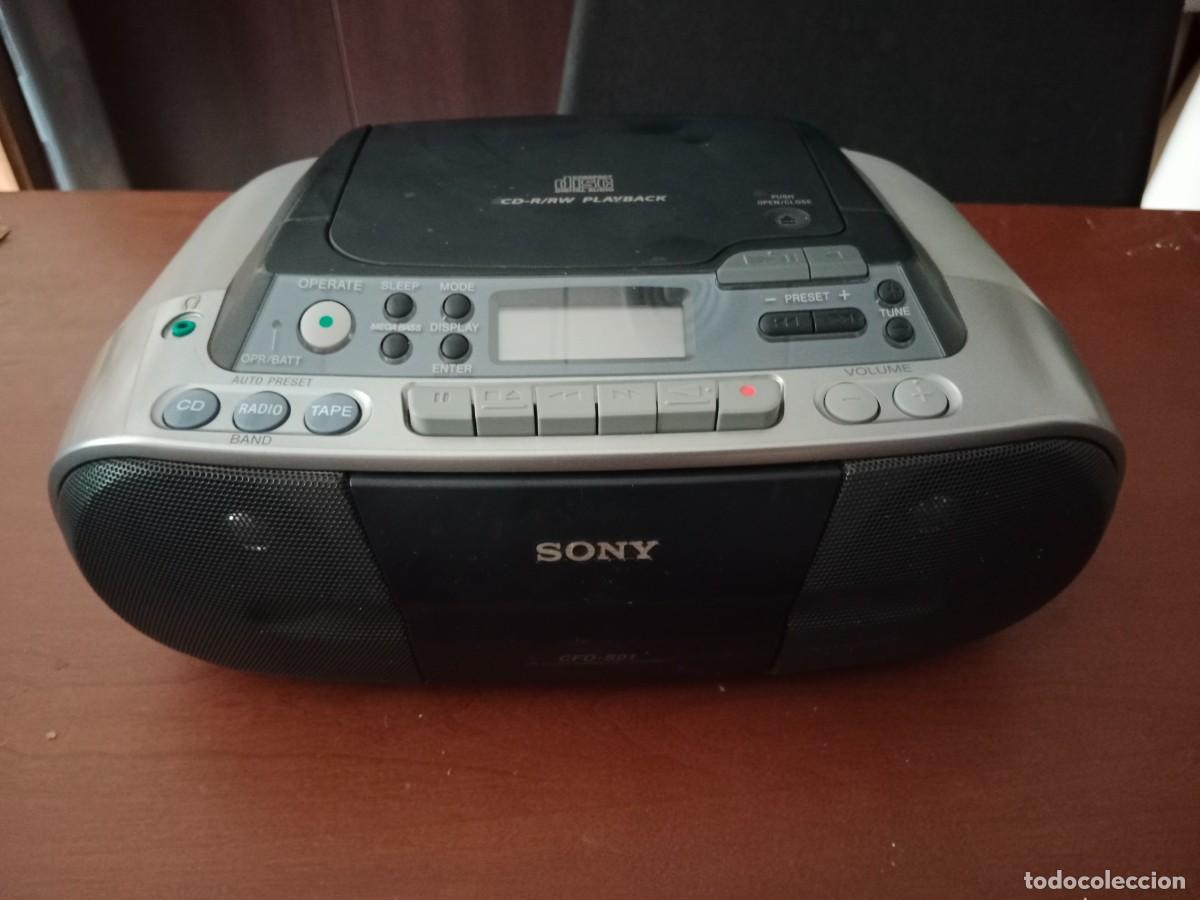 Alte Radios: COMBO SONY CFD-S01 - CD COMPACT DISC RADIO CASETE / CASET / CASSETTE RECORDER