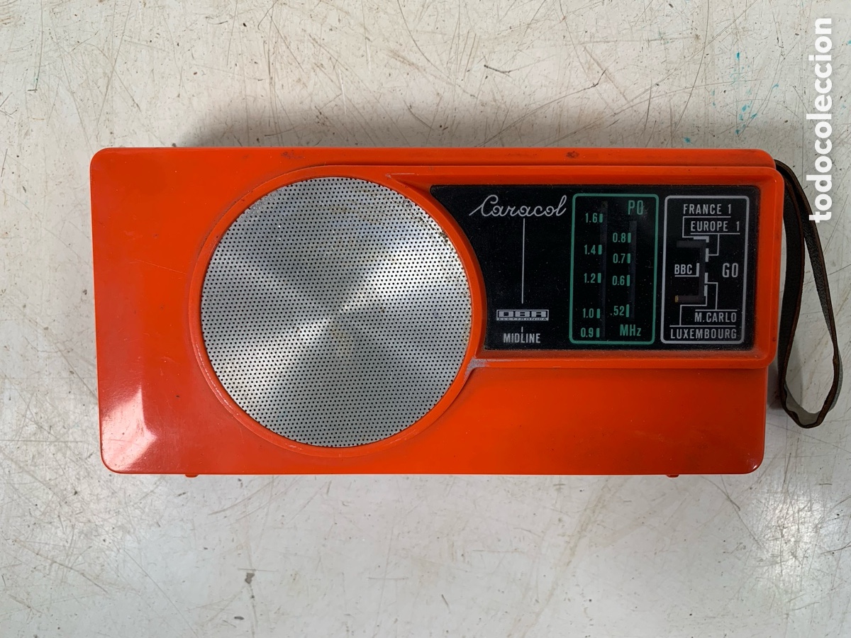 Radios antiguas: 01_ transistor radio Caracol - Foto 3